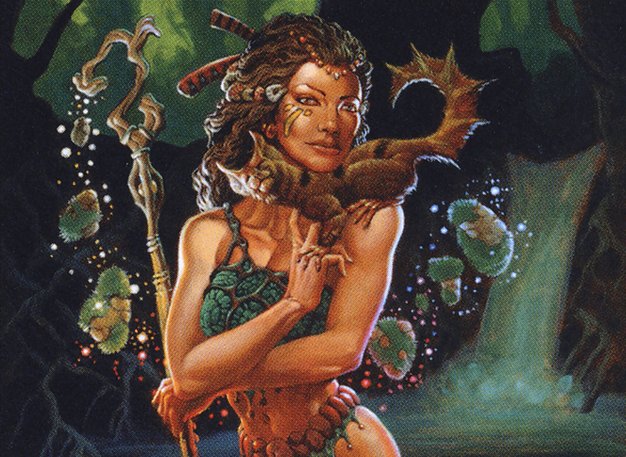 Argothian Enchantress — art by Daren Bader
