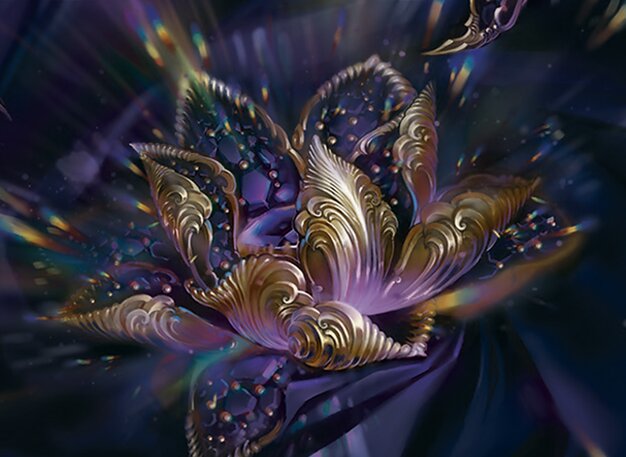 Jeweled Lotus — art by Lena Richards