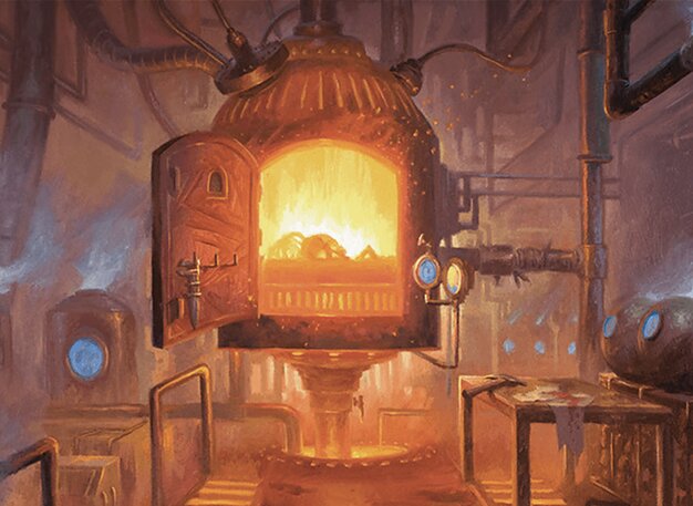 Steam Vents — art by Lucas Graciano
